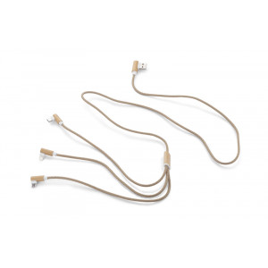 Kabel USB 3 w 1 FLAX