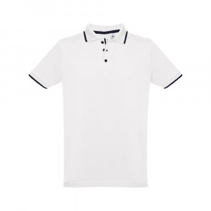 ROME. Męski slim fit polo t-shirt