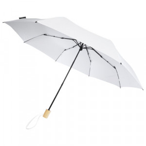 Składany wiatroodporny parasol 51 cm z PET z recyklingu Birgit