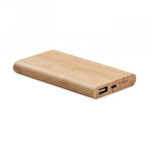 ARENAPOWER C - Bambusowy power bank 4000 mAh