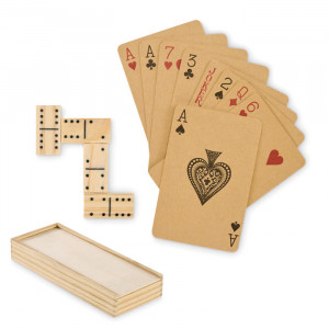 DOMI&CARDS - Zestaw domino i karty