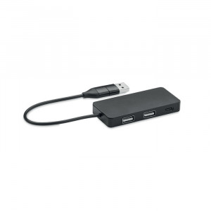 HUB-C - 3-portowy hub USB kabel 20cm