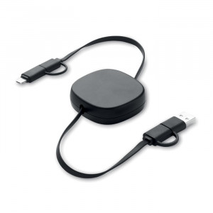 LINEA - Zwijany kabel ładujący o mocy 6