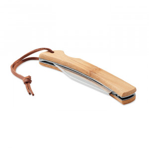 MANSAN - Nóż składany z bambusa