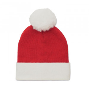 MENSA - Świąteczna czapka z dzianiny