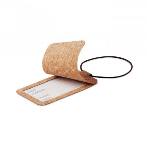 OVALIS - Cork luggage tag