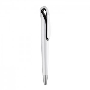 WHITESWAN - Przekręcany długopis, ABS