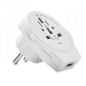 WORLD TO EUROPE - Adapter z USB World to Europe