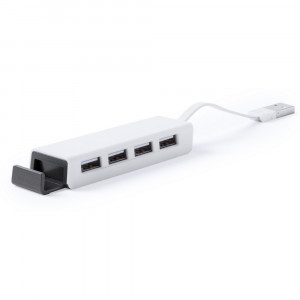 Hub USB 2.0, stojak na telefon