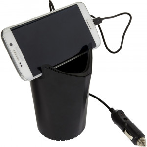 Ładowarka samochodowa USB do uchwytu na napoje, uchwyt do telefonu