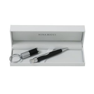 Zestaw RPBU463 - pendrive RAU463 `Evidence Black` + długopis RSL4634 `Evidence Leather Black`